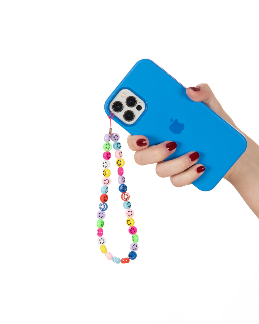 The Smiley Wrist Phone Strap