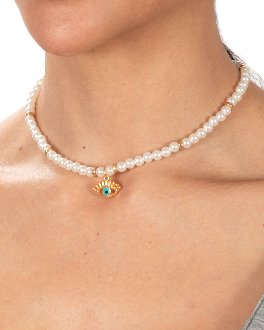 The Pearly Eye Necklace