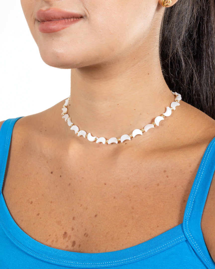 The Moon Me Over Necklace